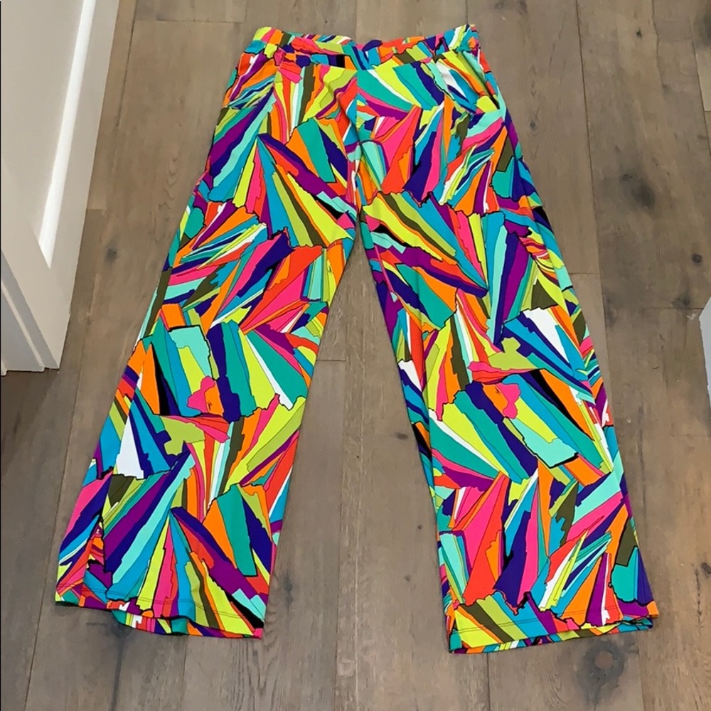 Trina Turk Patterned Pants Size M